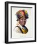 Tayadaneega: Chieftain of One of the Pacific Islands-null-Framed Giclee Print