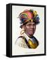 Tayadaneega: Chieftain of One of the Pacific Islands-null-Framed Stretched Canvas