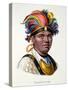 Tayadaneega: Chieftain of One of the Pacific Islands-null-Stretched Canvas