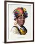 Tayadaneega: Chieftain of One of the Pacific Islands-null-Framed Giclee Print