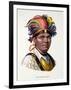 Tayadaneega: Chieftain of One of the Pacific Islands-null-Framed Giclee Print