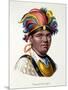 Tayadaneega: Chieftain of One of the Pacific Islands-null-Mounted Giclee Print