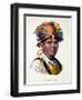 Tayadaneega: Chieftain of One of the Pacific Islands-null-Framed Premium Giclee Print