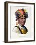 Tayadaneega: Chieftain of One of the Pacific Islands-null-Framed Giclee Print