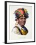 Tayadaneega: Chieftain of One of the Pacific Islands-null-Framed Giclee Print