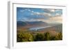 Taylor Pond seen from Silver Mountain, Adirondack Mountains State Park, New York State, USA-null-Framed Photographic Print