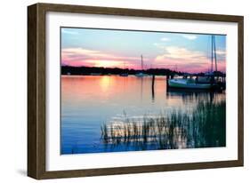 Taylor's Creek Sunset-Alan Hausenflock-Framed Photographic Print