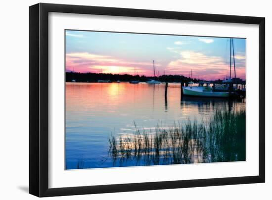 Taylor's Creek Sunset-Alan Hausenflock-Framed Photographic Print