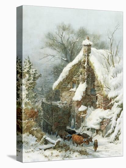 Taylor's Farm, Rudhall, Near Tunbridge Wells-John Ernest Croft-Stretched Canvas