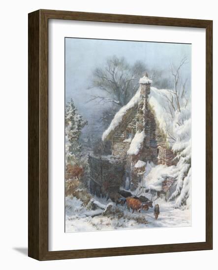 Taylor's Farm, Rudhall-John Ernest Croft-Framed Giclee Print