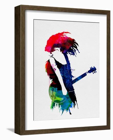 Taylor Watercolor-Lora Feldman-Framed Art Print