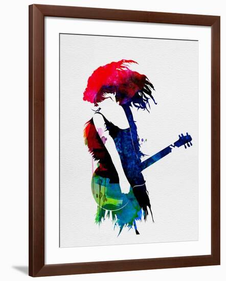 Taylor Watercolor-Lora Feldman-Framed Art Print