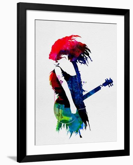 Taylor Watercolor-Lora Feldman-Framed Art Print