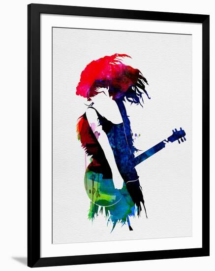 Taylor Watercolor-Lora Feldman-Framed Art Print