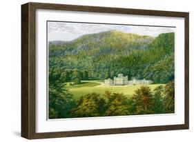 Taymouth Castle, Perthshire, Scotland, Home of the Earl of Breadalbane, C1880-Benjamin Fawcett-Framed Giclee Print