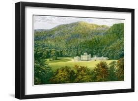 Taymouth Castle, Perthshire, Scotland, Home of the Earl of Breadalbane, C1880-Benjamin Fawcett-Framed Giclee Print