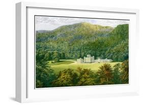 Taymouth Castle, Perthshire, Scotland, Home of the Earl of Breadalbane, C1880-Benjamin Fawcett-Framed Giclee Print