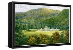 Taymouth Castle, Perthshire, Scotland, Home of the Earl of Breadalbane, C1880-Benjamin Fawcett-Framed Stretched Canvas