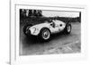 Tazio Nuvolari Driving a 3 Litre Auto Union in a Grand Prix, 1939-null-Framed Photographic Print