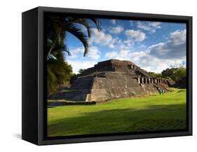 Tazumal Mayan Ruins, Located in Chalchuapa, El Salvador-John Coletti-Framed Stretched Canvas