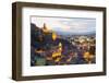 Tbilisi at night, Georgia, Caucasus, Asia-G&M Therin-Weise-Framed Photographic Print