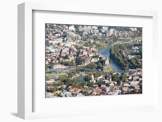 Tbilisi, Georgia, capital, city, town, view from above-Sergey Orlov-Framed Photographic Print