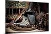 TC’s Boots and Yuma Spurs (color)-Barry Hart-Mounted Art Print
