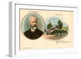 Tchaikovsky and Birthplace-null-Framed Art Print