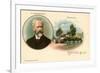 Tchaikovsky and Birthplace-null-Framed Art Print