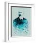 Tchaikovsky Watercolor-Anna Malkin-Framed Art Print