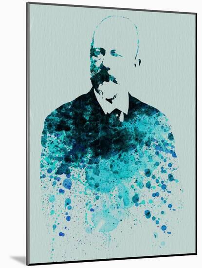 Tchaikovsky Watercolor-Anna Malkin-Mounted Art Print