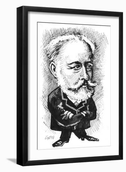 Tchaikovsky-Gary Brown-Framed Giclee Print