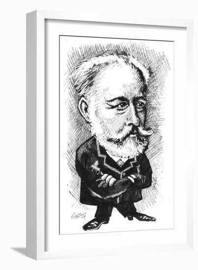 Tchaikovsky-Gary Brown-Framed Giclee Print