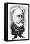 Tchaikovsky-Gary Brown-Framed Stretched Canvas