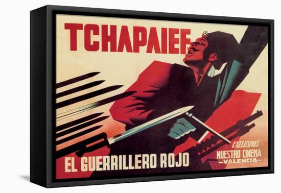 Tchapaief: The Red Guerrilla-Josep Renau Montoro-Framed Stretched Canvas