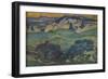 Tchud Tribe Gone Underground, 1913-Nicholas Roerich-Framed Giclee Print