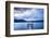 Te Anau jetty with lake and mountain in background, Southland, South Island, New Zealand-Ed Rhodes-Framed Photographic Print