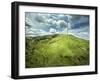 Te Apiti Wind Farm, on the Lower Ruahine Ranges, Manawatu, North Island, New Zealand, Pacific-Smith Don-Framed Photographic Print