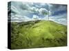 Te Apiti Wind Farm, on the Lower Ruahine Ranges, Manawatu, North Island, New Zealand, Pacific-Smith Don-Stretched Canvas