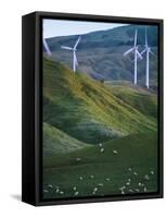 Te Apiti Wind Farm, Palmerston North, Manawatu, North Island, New Zealand, Pacific-Don Smith-Framed Stretched Canvas