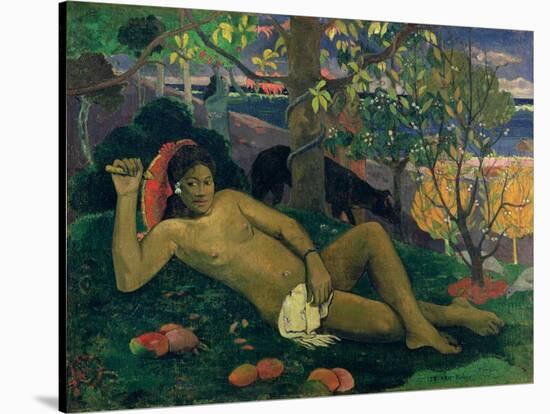 Te Arii Vahine (The King's Wife), 1896-Paul Gauguin-Stretched Canvas