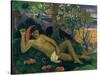 Te Arii Vahine (The King's Wife), 1896-Paul Gauguin-Stretched Canvas
