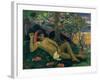 Te Arii Vahine (The King's Wife), 1896-Paul Gauguin-Framed Giclee Print