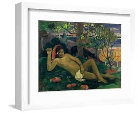 Te Arii Vahine (The King's Wife), 1896-Paul Gauguin-Framed Giclee Print