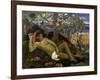 Te Arii Vahine (Woman of Royal Blood, the Queen, the King's Wife), 1896-Paul Gauguin-Framed Giclee Print