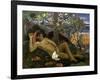 Te Arii Vahine (Woman of Royal Blood, the Queen, the King's Wife), 1896-Paul Gauguin-Framed Giclee Print