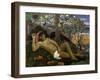 Te Arii Vahine (Woman of Royal Blood, the Queen, the King's Wife), 1896-Paul Gauguin-Framed Giclee Print