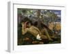 Te Arii Vahine (Woman of Royal Blood, the Queen, the King's Wife), 1896-Paul Gauguin-Framed Giclee Print