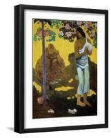 Te Avae No Maria (The Month of Mar), 1899-Paul Gauguin-Framed Giclee Print