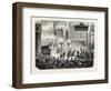 Te Deum Sung in the Church of the Notre-Dame-null-Framed Premium Giclee Print